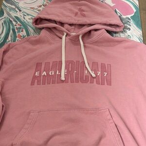 American Eagle Outfitters Pink Hoodie